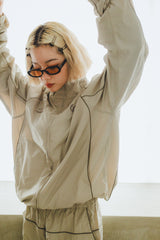 HTH × umbro nylon blouson