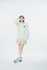 Bicolor Shaggy Knit