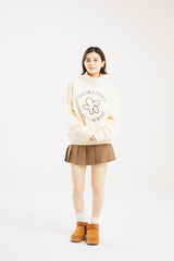 circle logo sweatshirt turtleneck
