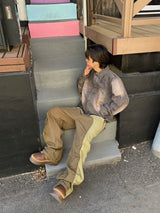 nylon shirring pants