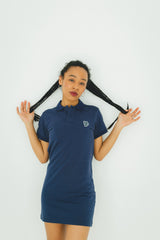 MSB 패치 로고 폴로 드레스