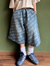 OG logo denim shorts