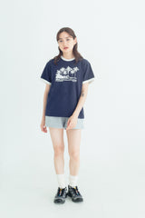 MSB palm tree print tee