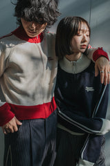 the inner peace knit track jacket