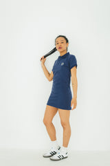 MSB 패치 로고 폴로 드레스