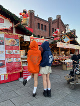 心臟徽標連帽衫