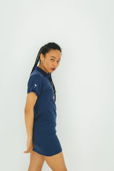 MSB 패치 로고 폴로 드레스