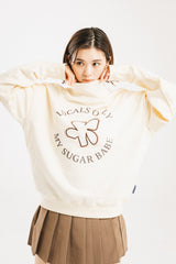 circle logo sweatshirt turtleneck