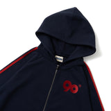 90 Logo LINE Zip Hoodie