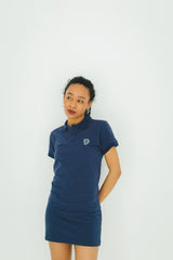 MSB 패치 로고 폴로 드레스