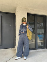 H Vintage logo zip hoodie