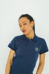 MSB 패치 로고 폴로 드레스