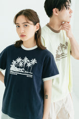 MSB palm tree print tee