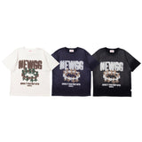 Rhinestone devil fade TEE