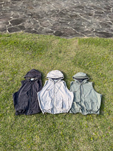 NYLON HOOD VEST