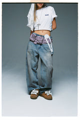 King Logo Vintage Tapered Pants