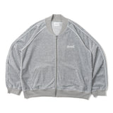 BU velour track jacket