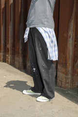 Paint Denim Pants