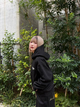 Universal logo lamé double knee pants