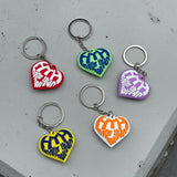 心臟徽標鑰匙扣