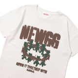 Rhinestone devil fade TEE