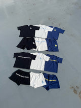 h flower logo short sleeve set up