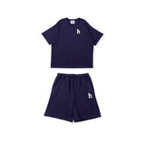 h flower logo short sleeve set up