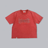 Tribal logo rhinestone tee