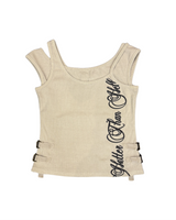 WAIST BELT LAYERED TOPS