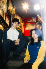 universal logo raglan ls tee