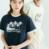 MSB palm tree print tee