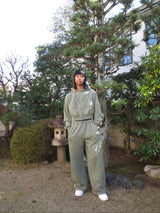 Vintage Curve switching sweat pants