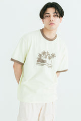 MSB palm tree print tee