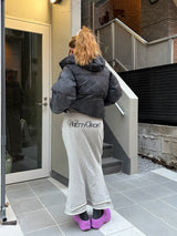 フレアードスウェットスカート