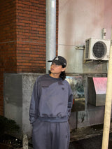 glitter crew sweat shirt