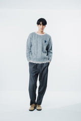 Bicolor Shaggy Knit