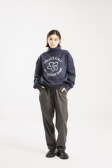 circle logo sweatshirt turtleneck