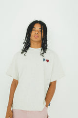 MSB 하트 패치 로고 티