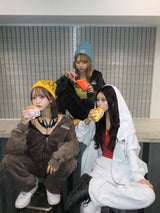 CMT ruler pigment zip hoodie