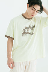 MSB palm tree print tee