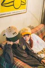 miook bicolor corduroy cap
