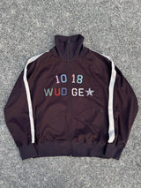 Patchwork track jacket