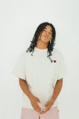 MSB 하트 패치 로고 티