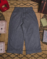 wool western stripe slacks