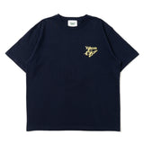 Foil pigment butterfly logo ss tee