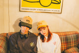 miook bicolor corduroy cap