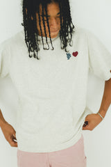 MSB 하트 패치 로고 티