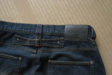 Vintage processed super wide baggy denim