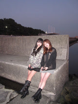 over dye universal logo zip hoodie