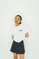 MSB 하트 패치 로고 티